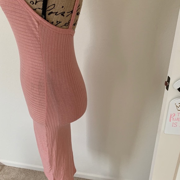 Muted Rose Midi Dress. NWOT. - Picture 2 of 8